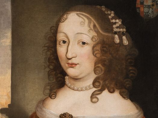 Das Gemälde von Elisabeth von Waldeck hängt im Schloß Broich.